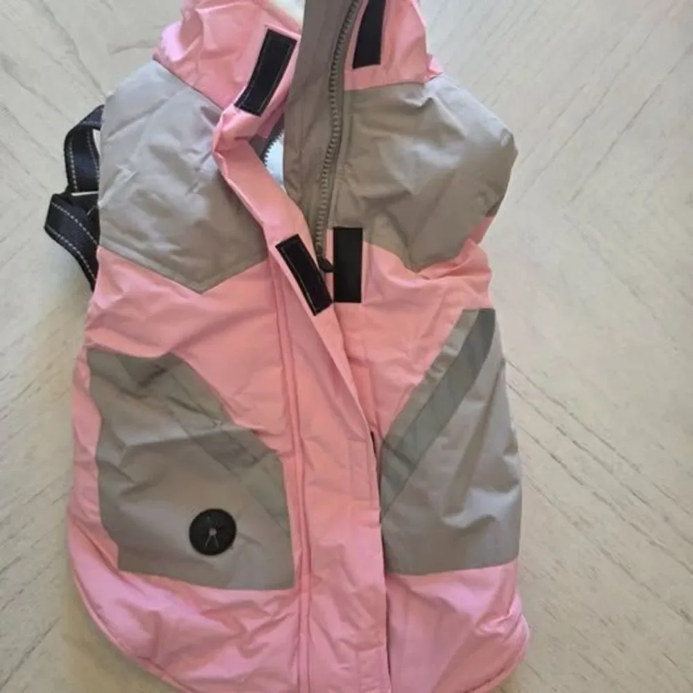 IECOii Large Winter Dog Coat with Harness Built in